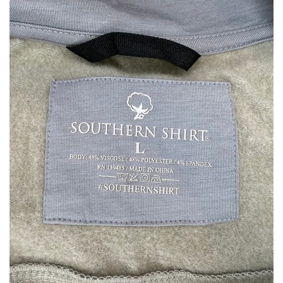 NWOT - Southern Shirt Men's Long Sleeve Gray Pullover Size Large - Picture 4 of 4